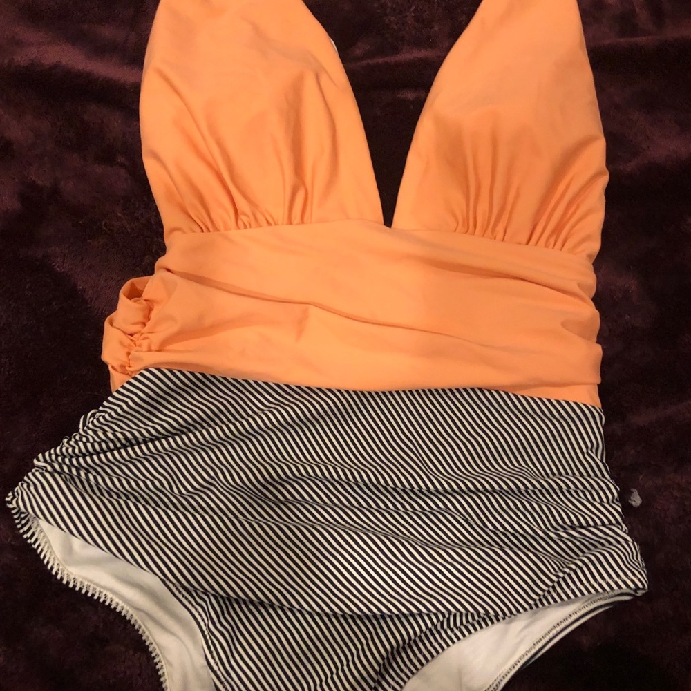 NWT one piece halter swimsuit